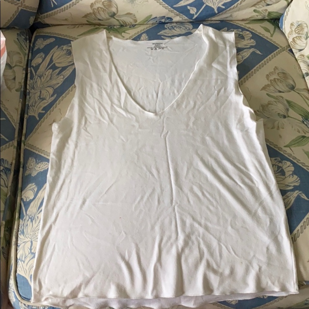 Majestic Paris white tank